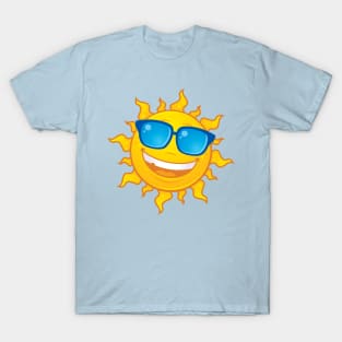 Summer Sun Wearing Sunglasses T-Shirt